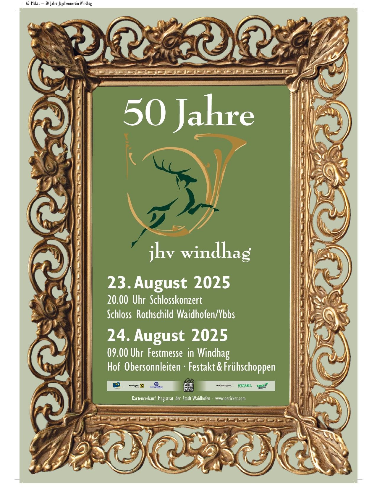 50 Jahre Schlosskonzert und Festspiele in Windhagen.