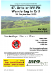 IVV Wandertag Ertl 2025 Flyer