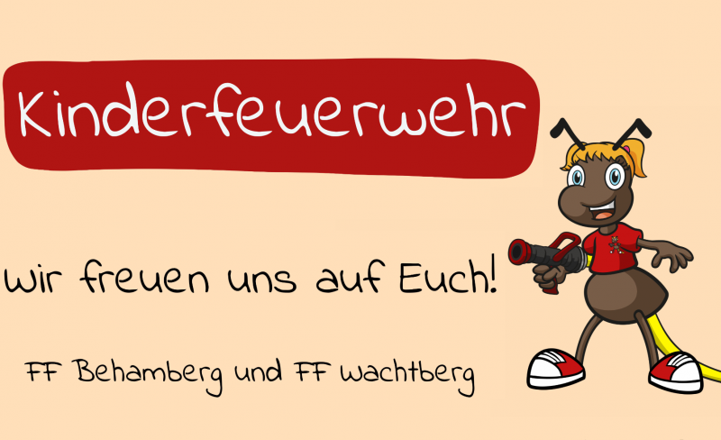 Ein roter Ameisenmann mit einem kleinen Schläger. Er steht auf einem gelben Hindernis.