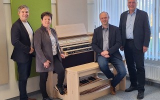 ML Hubert KerschbaumerM.A., VzBgm. Heidi Polsterer, Mag. Peter Putzer, Bgm. Thomas Raidl.jpg