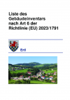 EED III Gebäudeinventar - Energieausweise