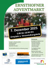 Adventmarkt 2025 Plakat