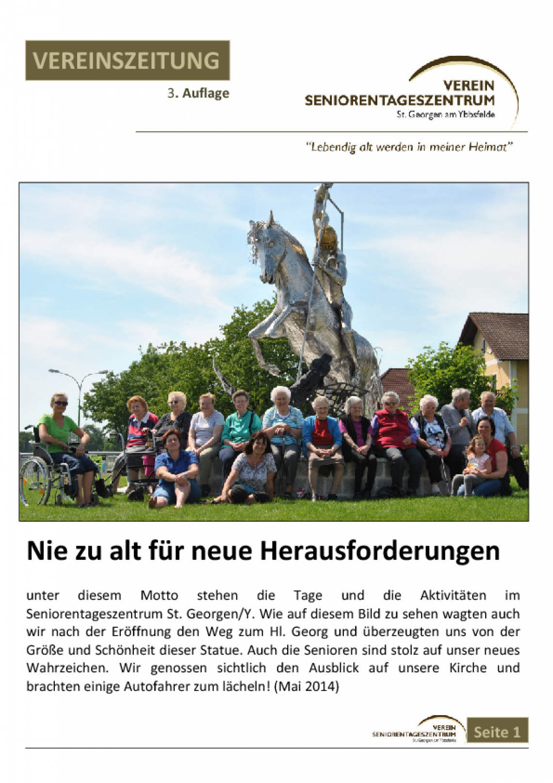 Vereinszeitung 2014