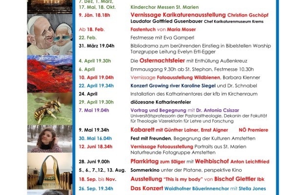St. Marien 50 Jahre Wir sind LEBENDiG alle Programmpunkte-1