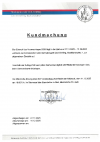 Kundmachung VA2026 