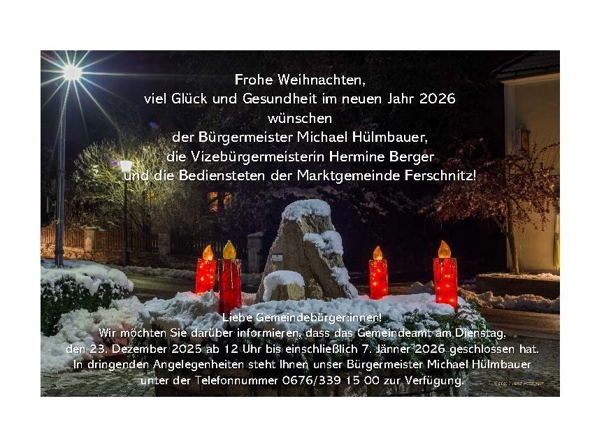 Frohe Weihnachten