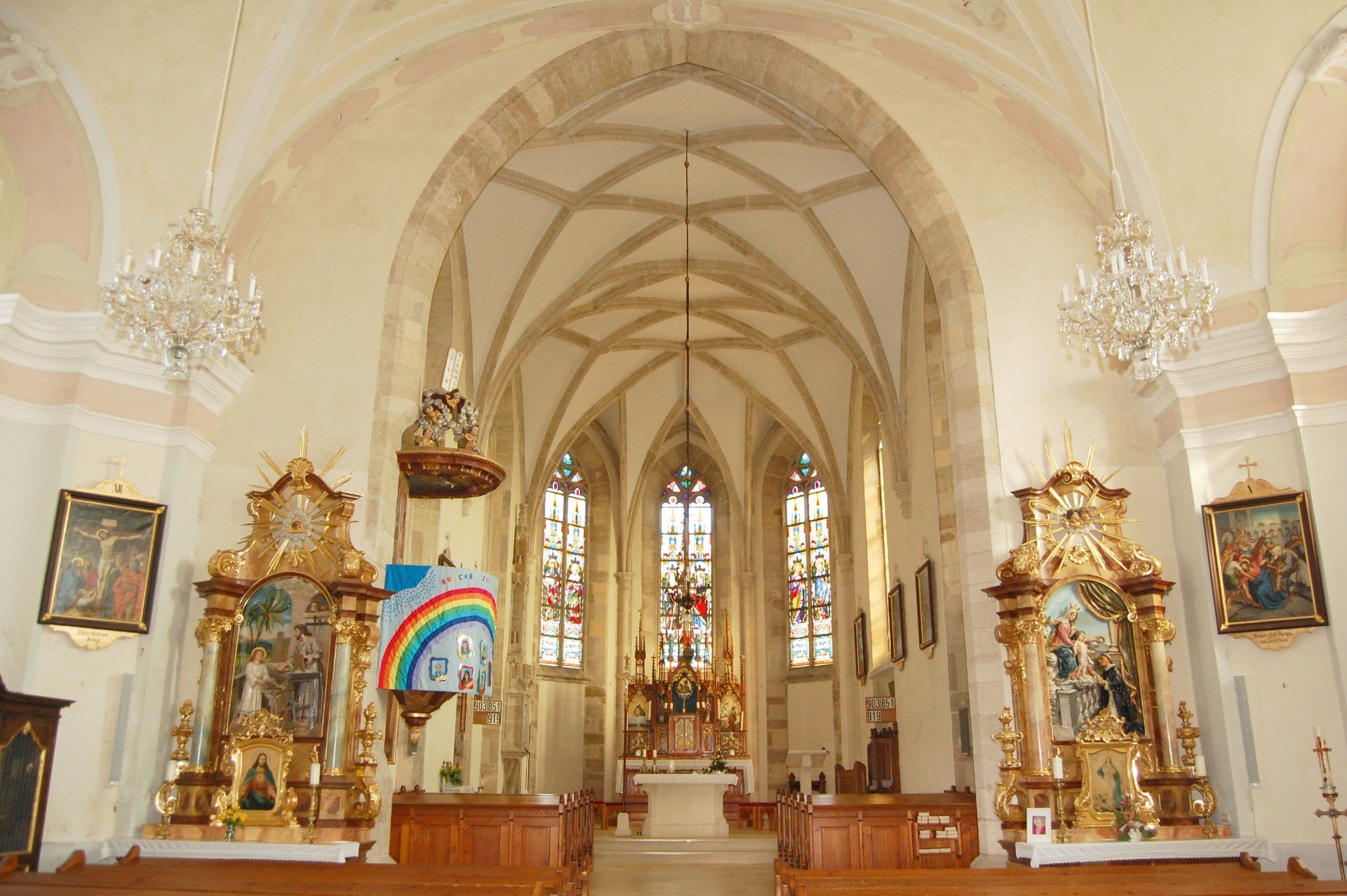 Kirche Kollmitzberg Innen