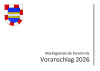 Voranschlag 2026