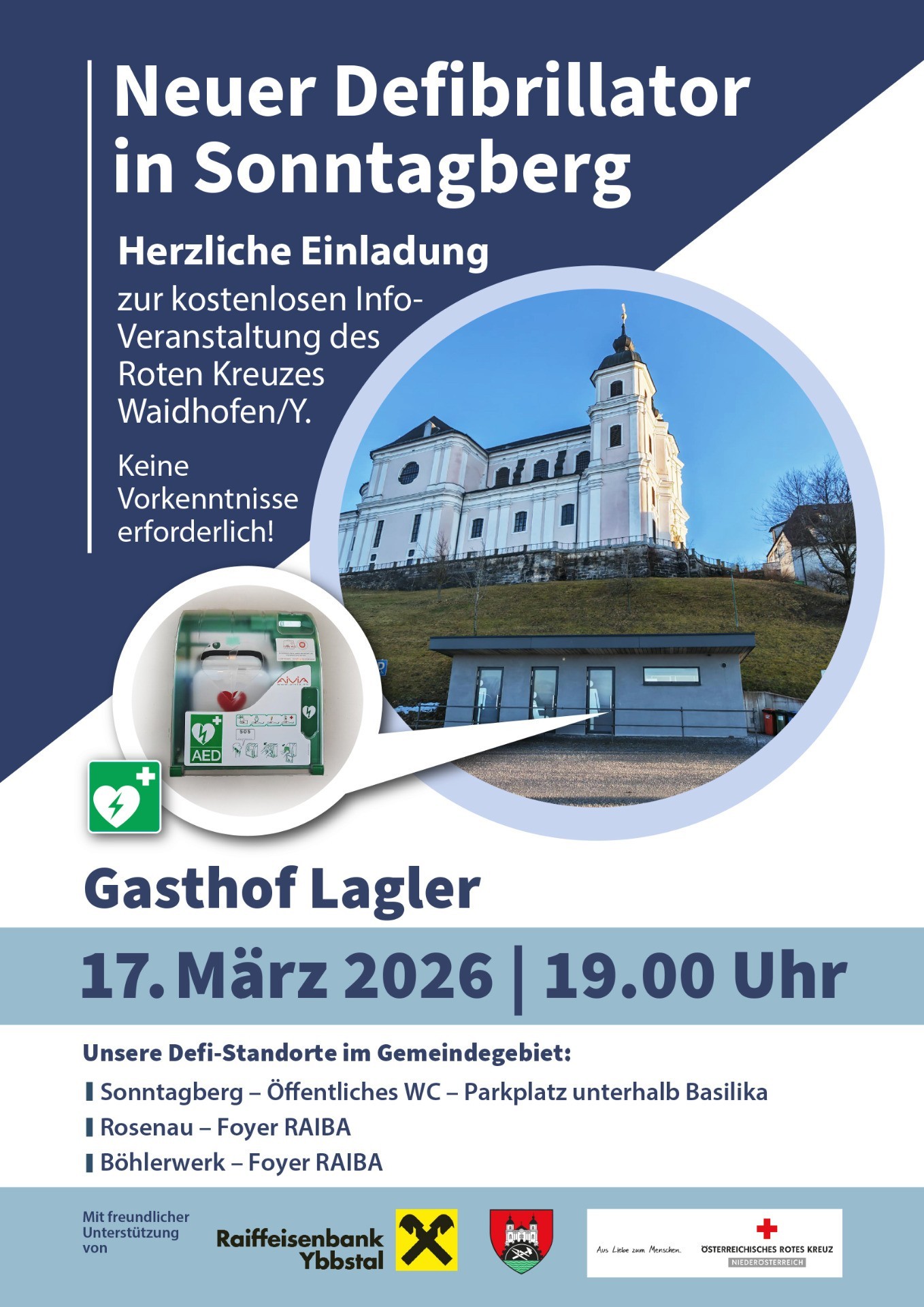 Plakat-Neuer Defi in Sonntagberg