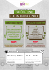 Grün- und Strauchschnitt