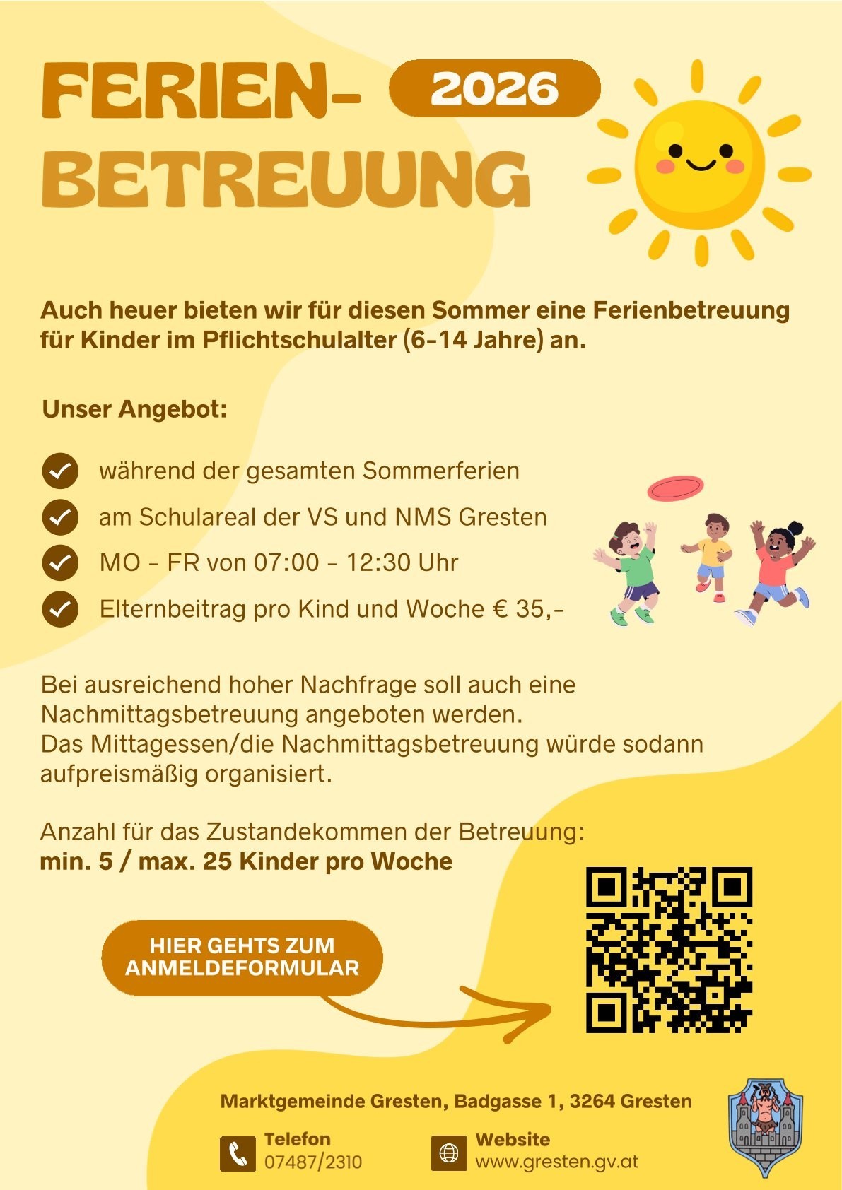 Ferienbetreuung 2026_Werbeplakat-1