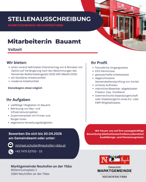 StellenausschreibungBauamtNeuhofeYbbs2026.png