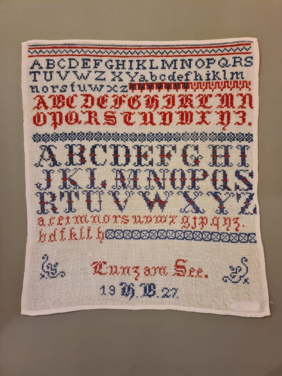 Kreuzsticharbeiten Handarbeitsmuseum