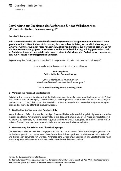 Volksbegehren Polizei - kritischer Personalmangel_page-0001