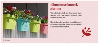 Blumenschmuck