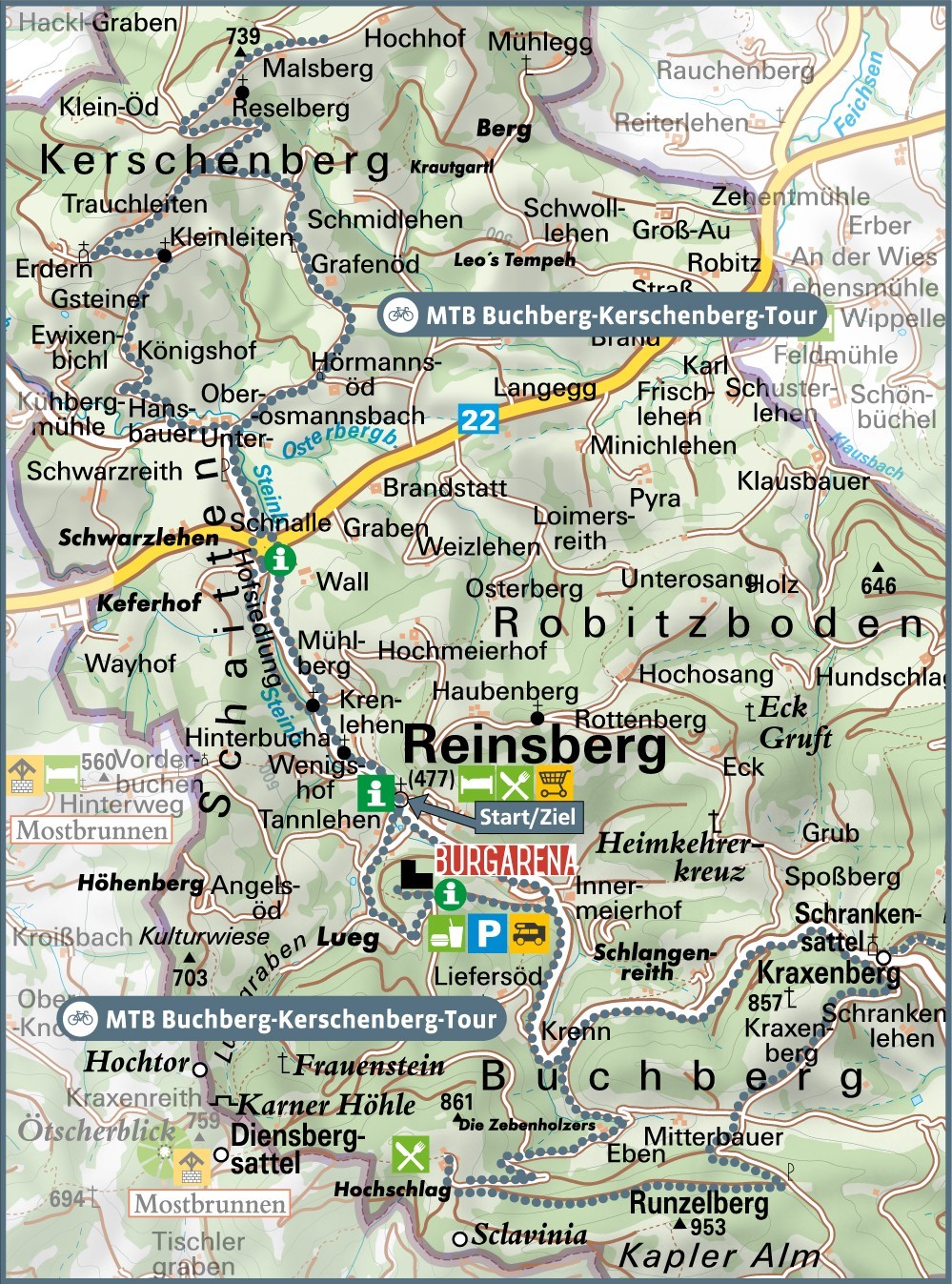 WEB-Mountainbikekarte-MTB BuchbergKerschenberg-Tour