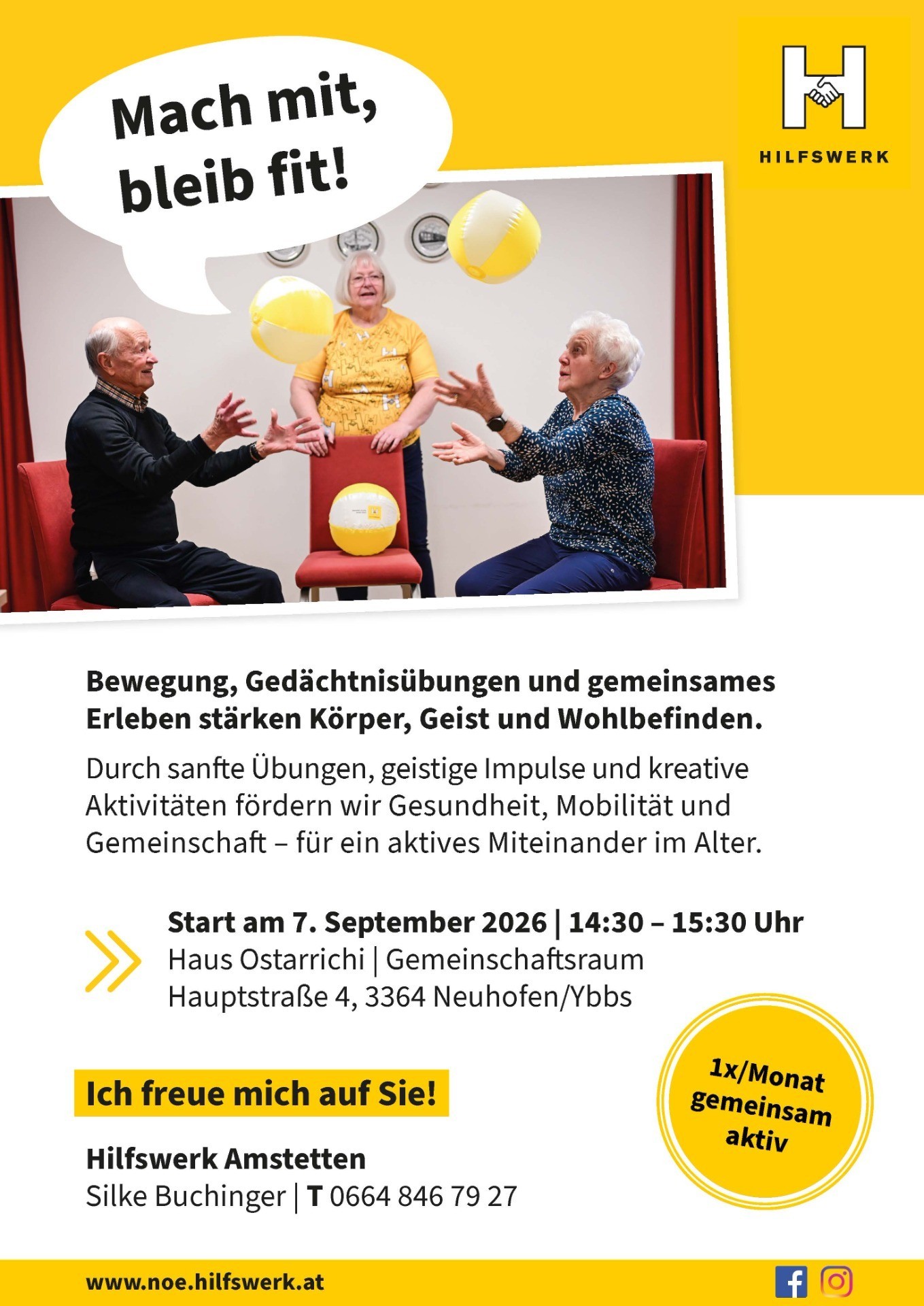 Mach mit bleib fit_Flyer_A4_Amstetten