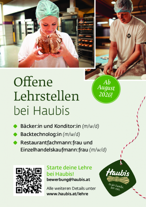 Offene Lehrstellen Haubis