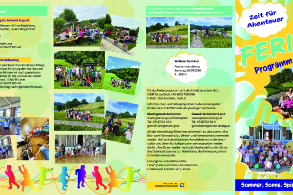 Folder Ferienspiel 2026 original