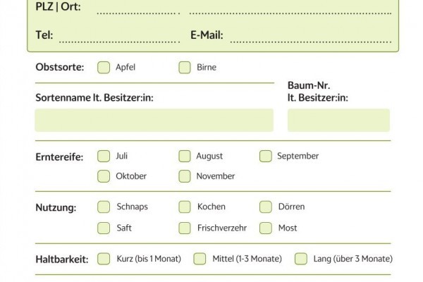 Sortendatenblatt