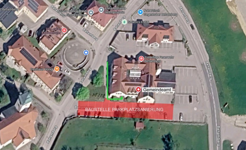 Zugang Gemeindeamt