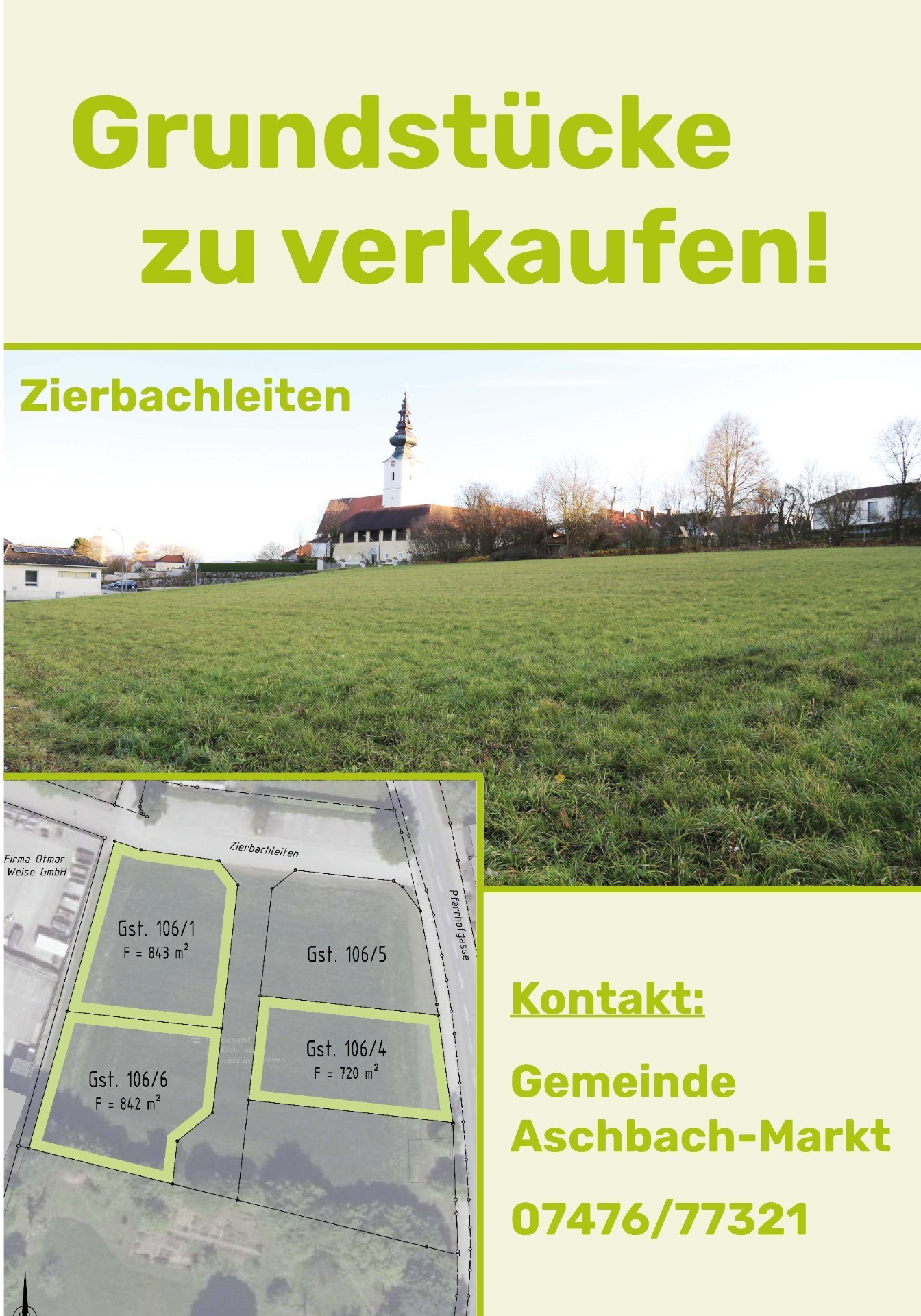PLAKAT-BAUGRÜNDSTÜCKE-ZIERBACHLEITEN