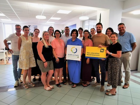Teilnehmerinnen und Teilnehmer des Workshops „ID-Austria“ in Behamberg