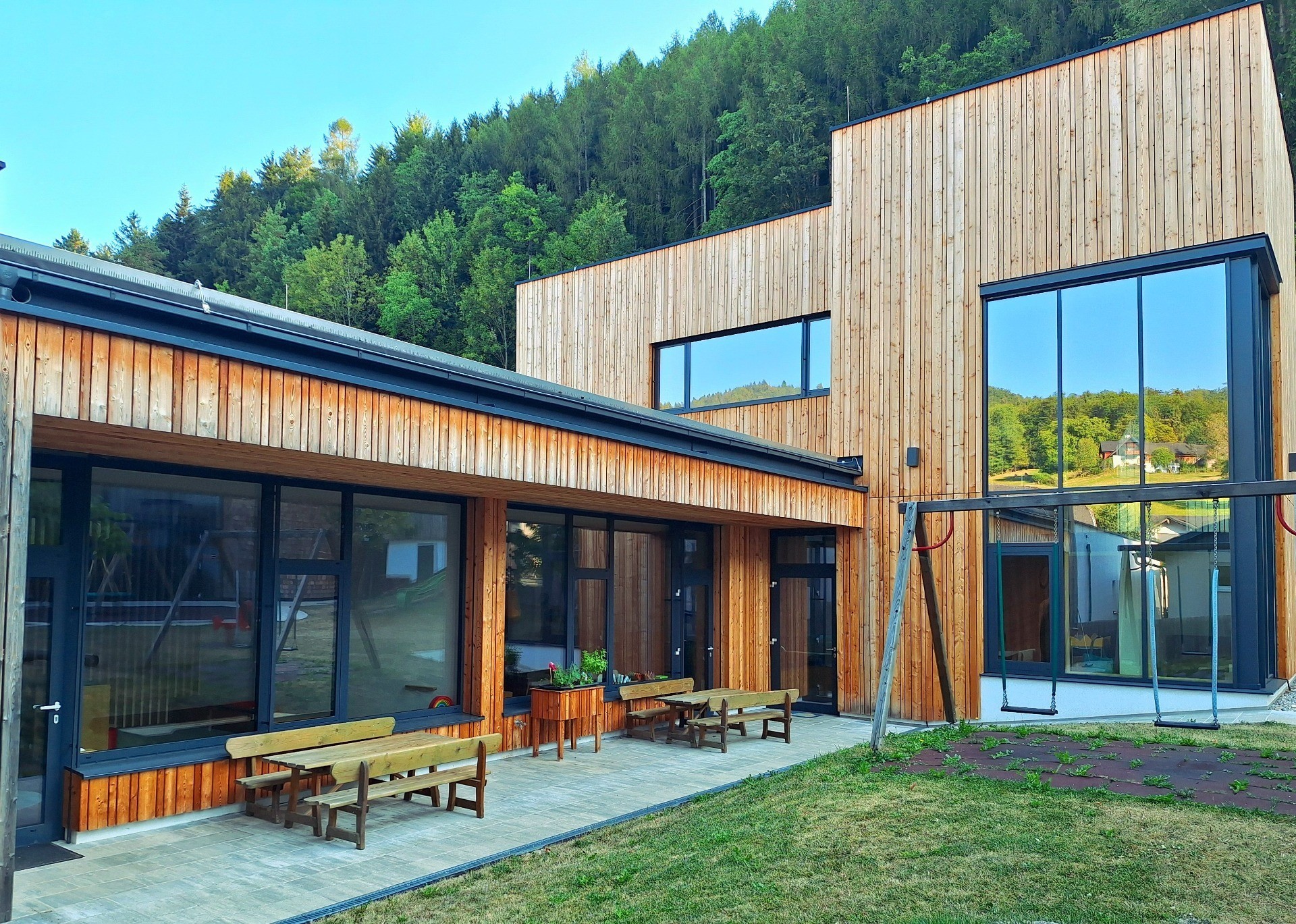Kindergarten und Zubau