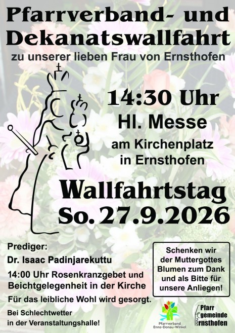 Plakat Wallfahrtstag 2026