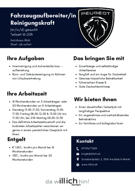 Reinigungskraft