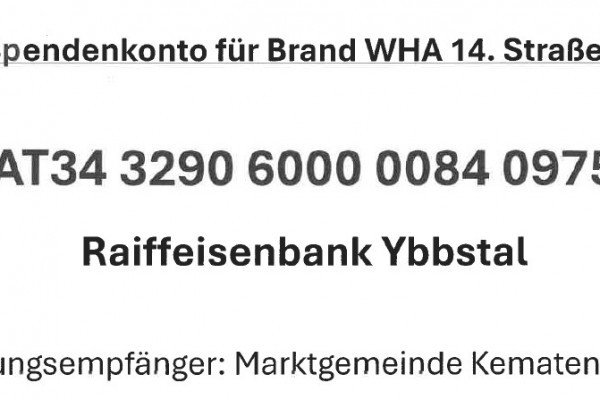 Spendenkonto
