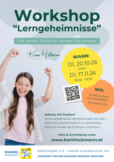 Workshop Lerngeheimnisse