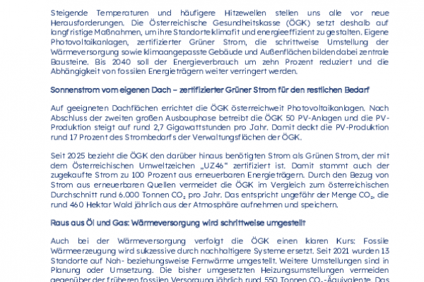 20260819_PA_ÖGK setzt auf erneuerbare Energie