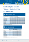 FG-Info Shuttlefahrplan 2. bis 4.9.2026