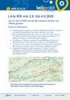 FG-Info Linie 650 2. bis 4.9.2026