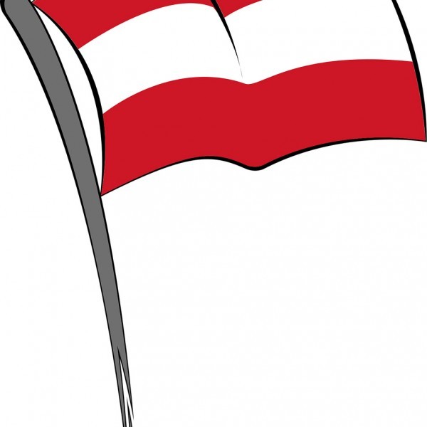 Österreich-Fahne