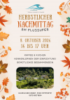 Herbstlicher Nachmittag Am Flussufer Einladung (1)
