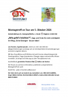 AusschreibungMontagstreff on Tour