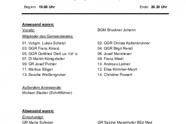 GR Protokoll Sitzung 2026-3