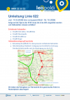 FG-Info Umleitung 622 14.9. bis 16.10.2026