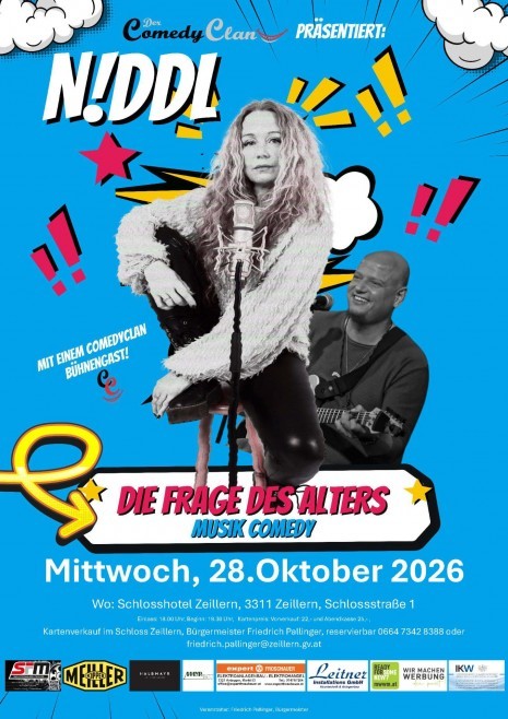 Plakat Zeillern Niddl 28.10.2026