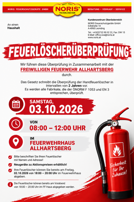 Feuerlöscherüberprüfung noris 2