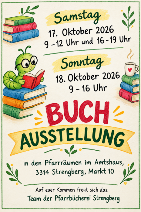 Buchausstellung 2026 Plakat