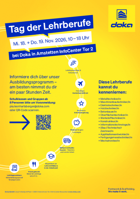 Tag der Lehrberufe - doka