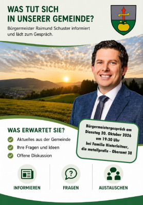 Bürgermeistergespräch 20.10.2026 - Hinterleitner