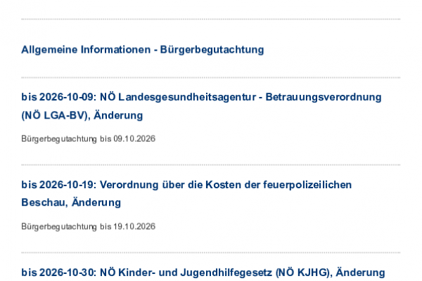 Bürgerbegutachtung 25.09.2026