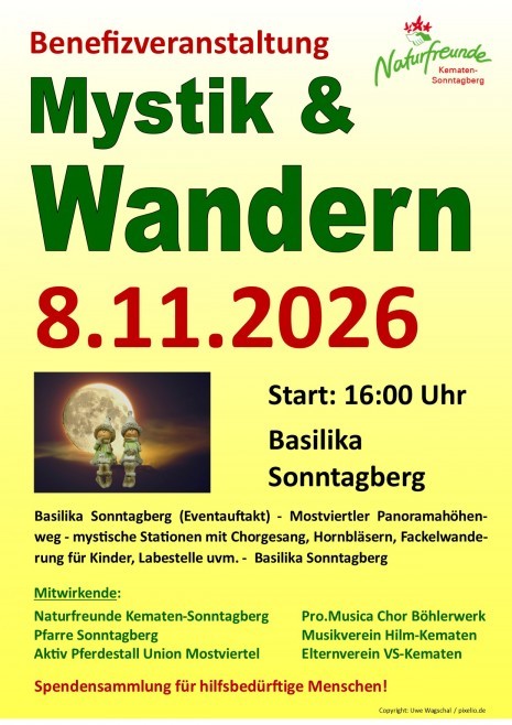 Mystik&Wandern 2026 Plakat