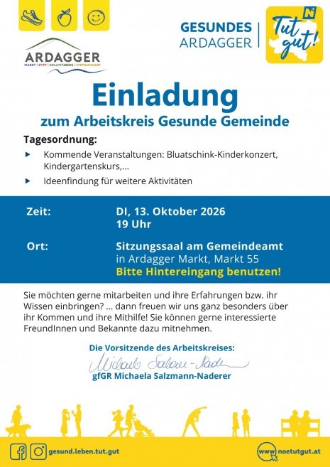 Arbeitskreis Gesunde Gemeinde 13.10.2026_