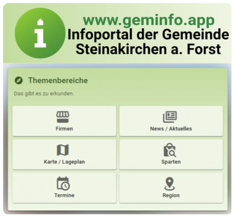 ICON geminfo.app Marktgemeinde Steinakirchen am Forst