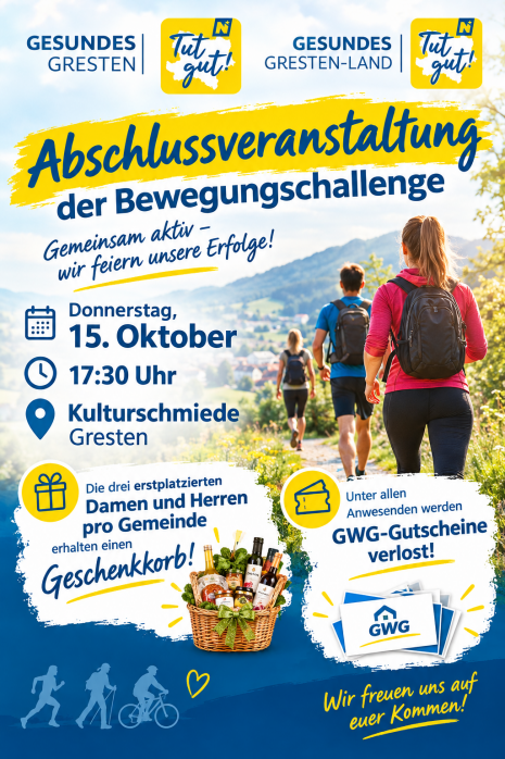 Abschlussveranstaltung der Bewegungschallenge